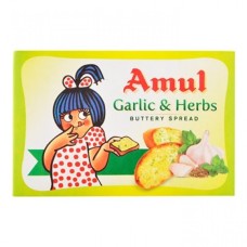 Amul Buttery Spread Garlic Herb 100g