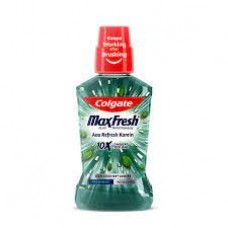 Colgate Maxfresh Plax Antibacterial Mouth Wash 24/7 Fresh Breath Freshmint 250ml