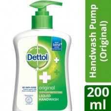 Dettol Original Hand Wash(Pump) 200ml