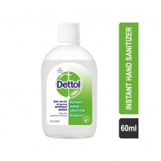 Dettol Original Instant Hand Sanitizer(Bottle) 60ml