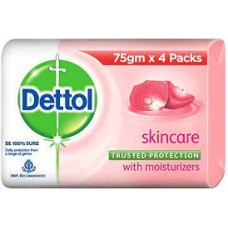 Dettol Skincare Soap 4x75g