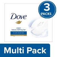 Dove Cream Beauty Bathing Bar 3x125g