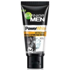 Garnier Man Power White Anti Pollution Double Action Face Wash 50g