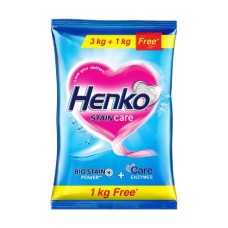 Henko Detergent Powder 3kg+1kg