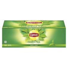 Lipton Pure and Light Green Tea Bags 100 Units