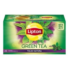 Lipton Tulsi Natura Green Tea Bags 25 Units