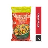 Nutrela 100% Vegetarian Soya Chunks 1kg