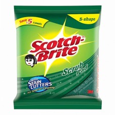 Scotch Brite Scrub Pad 3x4 Inch 5Unit