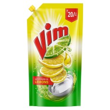 Vim Lemon Dishwash Gel(Refill) 140ml