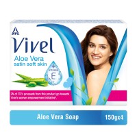Vivel Alo Vera Bathing Soap 4x150g